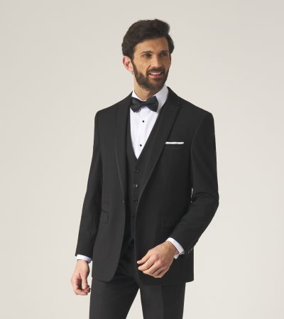 Ronson Dinner Suit Tailored Jacket Black