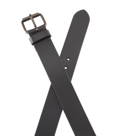 York Premium Leather Belt Black