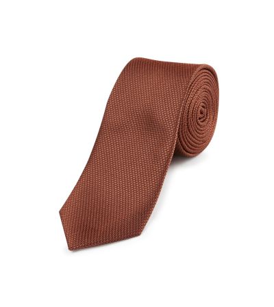 Rust Tie and Pocket Square