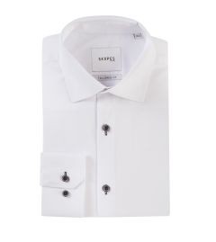 Ultimate Comfort Tailored Formal Shirt White