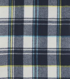 Logan Dual Navy Blue Pattern Scarf