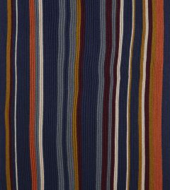 Milo Multi Stripe Navy Blue Scarf