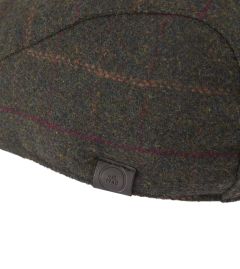 Matthew Flat Cap Green / Brown Check