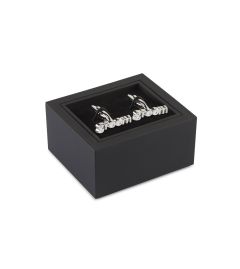 Silver Groom Cufflinks