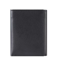 Leather Small Wallet Black