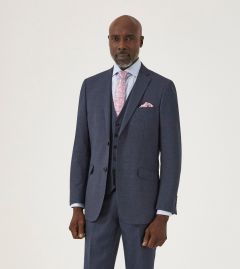 Harcourt Tailored Suit Trousers Navy